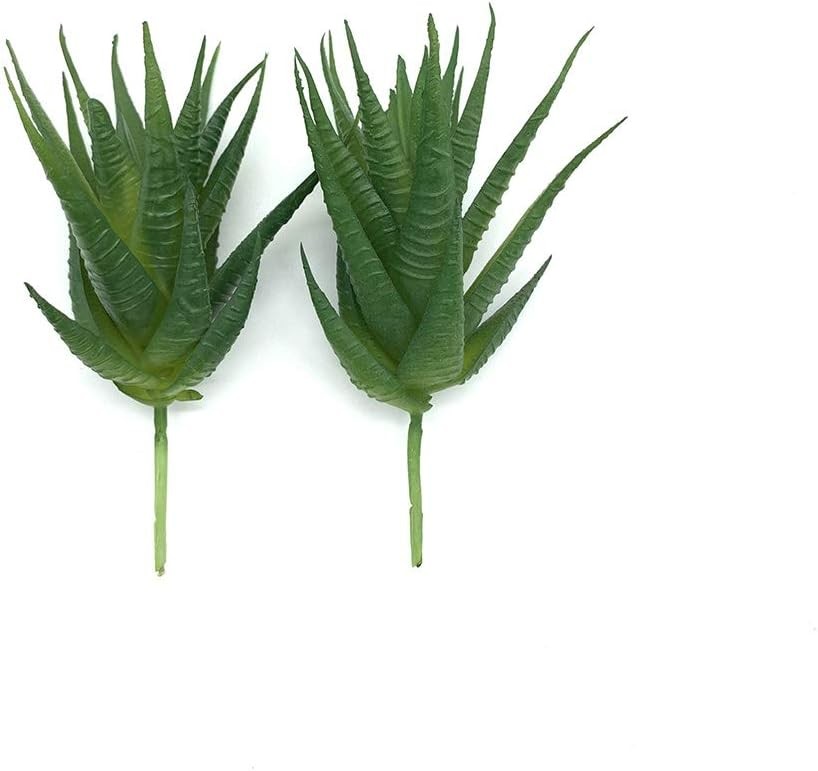 Mini Artificial Succulent Plants Faux Aloe Bouquet for Home Garden Decor