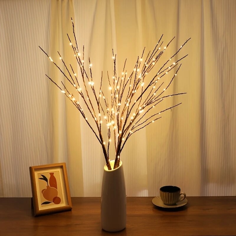 LED Lighted Artificial Decorative Branches (2 pieces)
