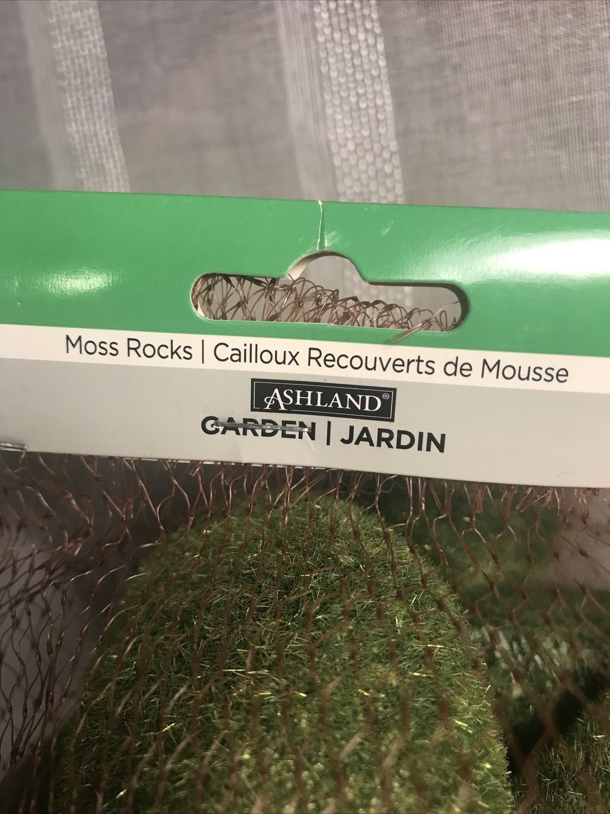 Moss Rocks Faux Greenery Garden 12 Pieces NEW Fairy Garden Decor Accents Craft