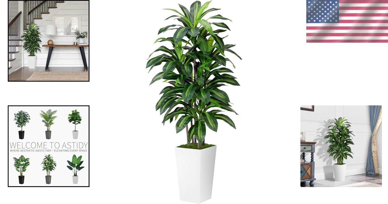 Realistic Indoor Artificial Yucca Tree 5FT