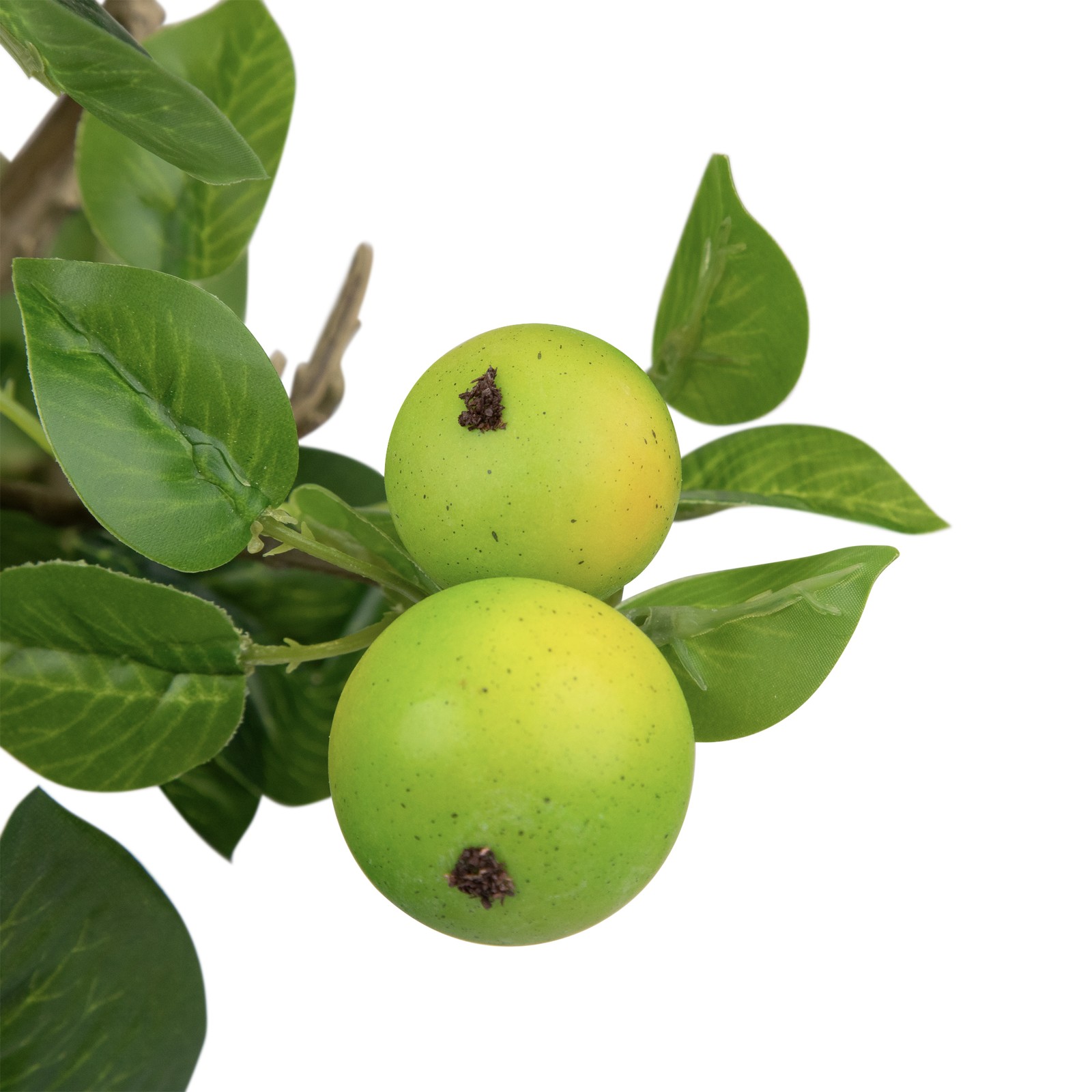 Northlight 23″ Artificial Potted Bonsai-Style Decorative Green Apple Tree