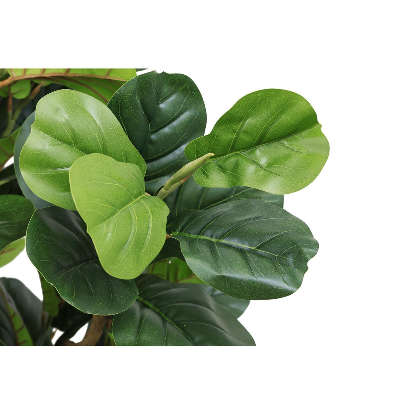 Large Potted Artificial Plant Decor 7FT Faux Banyan Tree with Green Silk Leaves