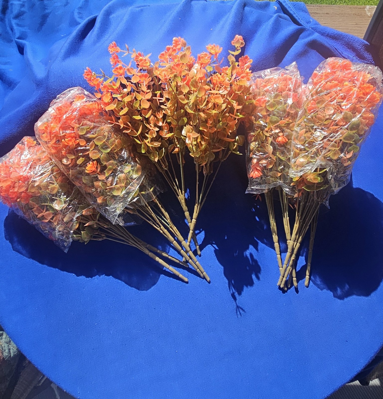 12 Bundle Fall Outdoor Artifical Flowers