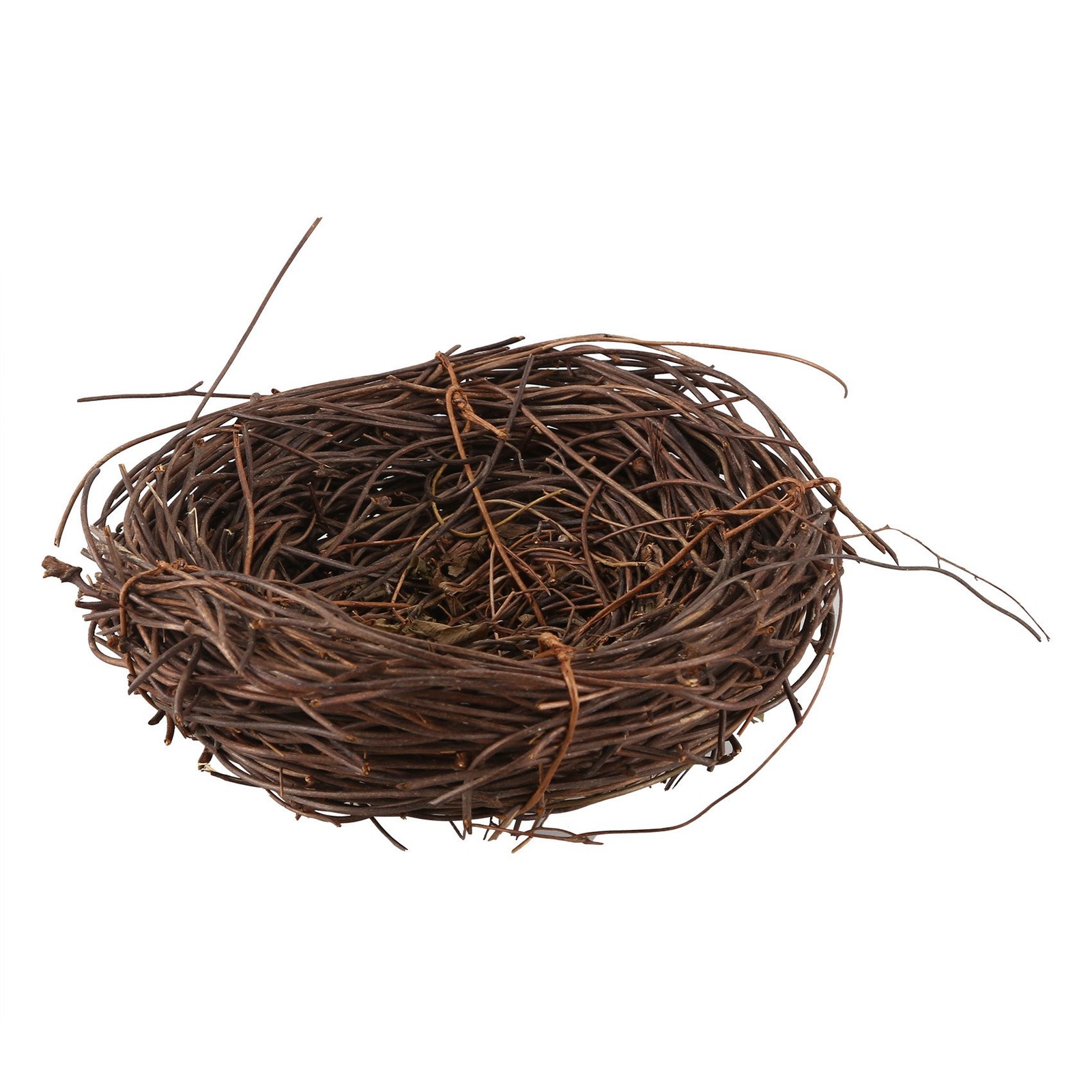 Handmade Vine Bird Nest Home Nature Craft Holiday for Photo Garden5996
