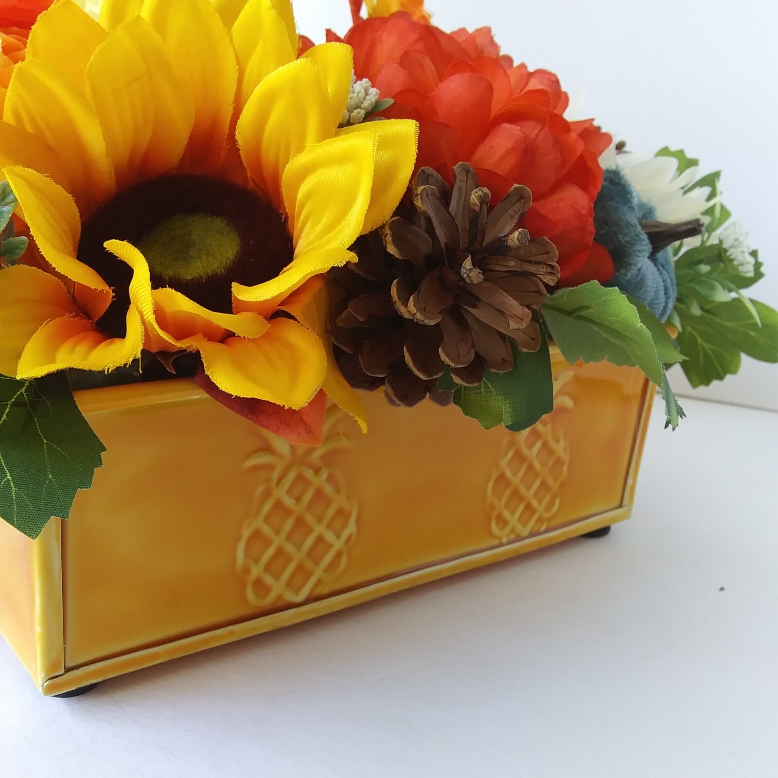 HandmadeThanksgiving Floral Centerpiece Fall Floral Arrangement Fall Decor