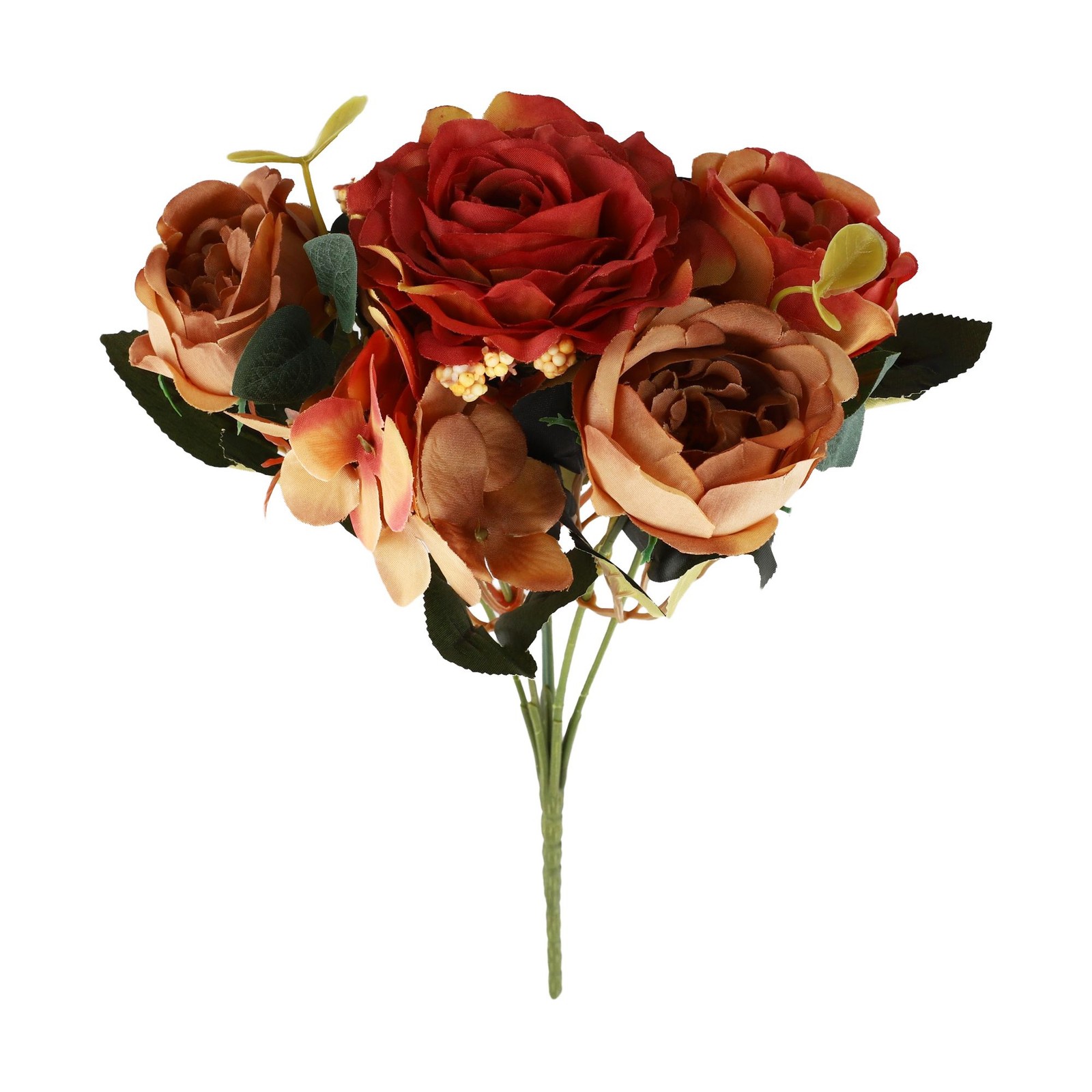 Silk Peony Artificial Flowers Fake Bouquet Wedding Party Decoration UK !