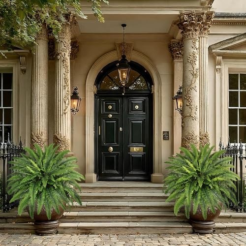 Fake Ferns – 2 Packs Artificial Ferns for Outdoors & Indoors, 45in Large