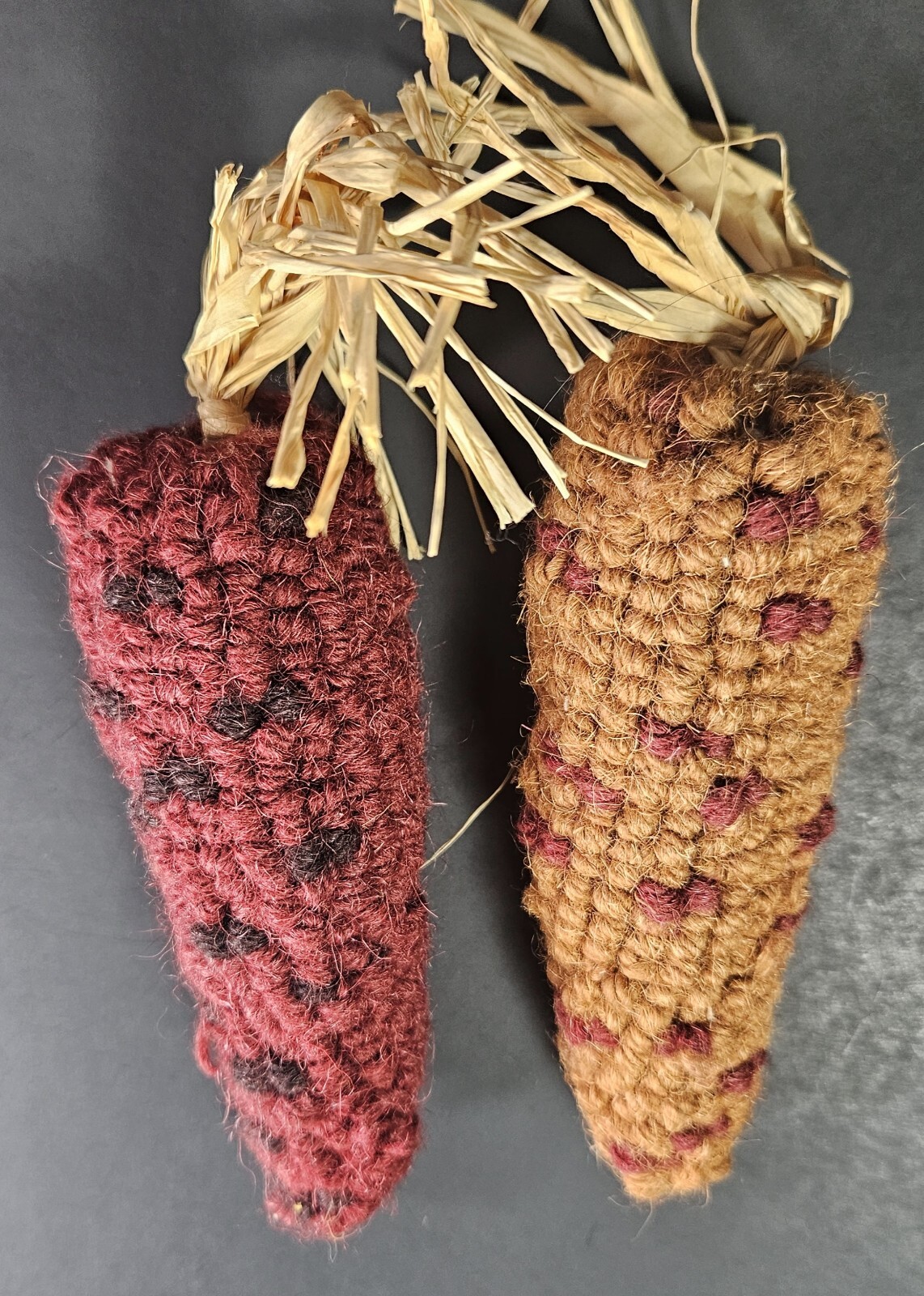 Beaded Indian Corn Cob Mix Lot Styrofoam Acrylic Yarn Thanksgiving Autumn Decor