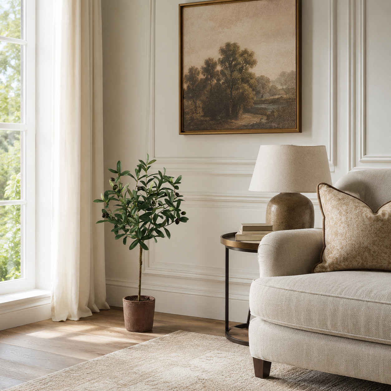 31″ Olive Artificial Tree