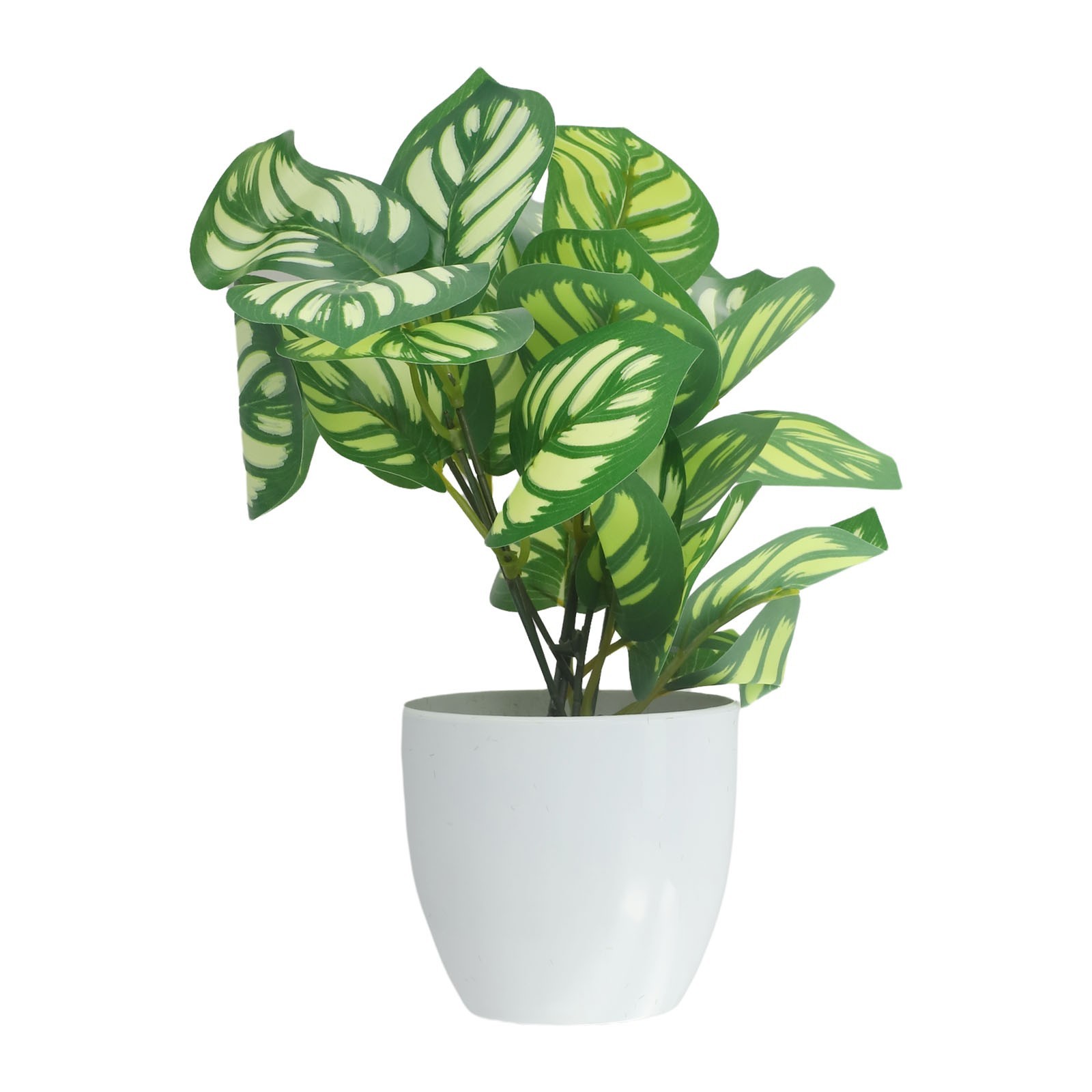 Artificial Flower Foliage Plant With Pot Bonsai Potted Office Home Garden Decor