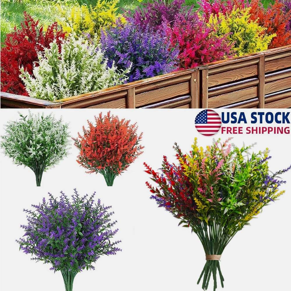 Artificial Fake Hanging Flowers Vine Plants Home Garden In/Outdoor Wedding Decor