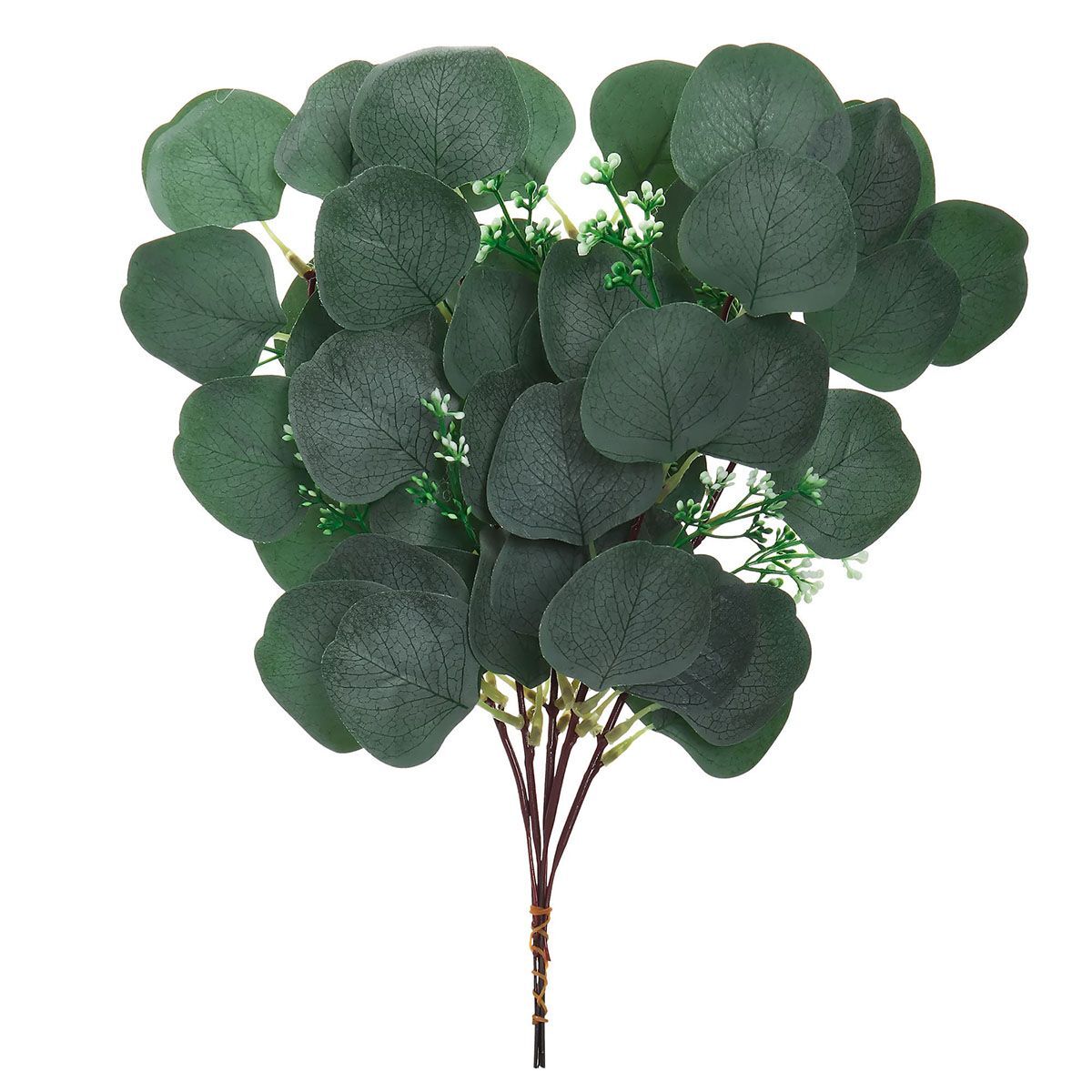10/20x Artificial Eucalyptus Leaves Wedding Brooch Decorative Flower Home Decor