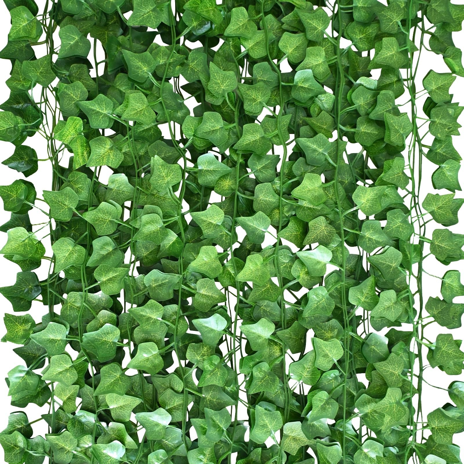 36 Pack 270ft Fake Ivy Vines – Artificial Greenery Garland for Room Decor, Indoo
