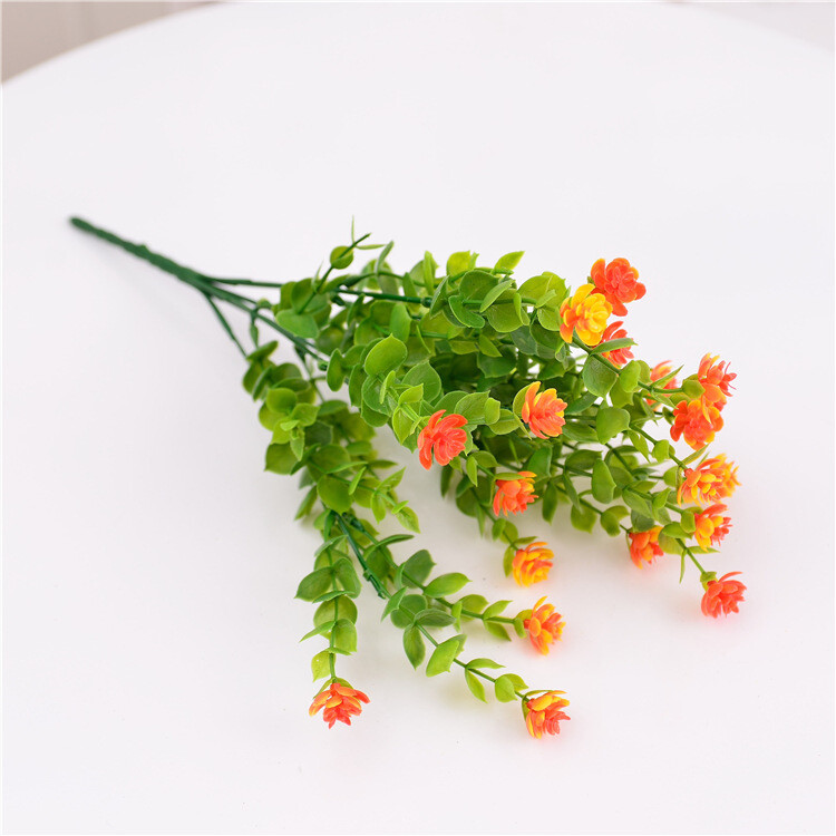 4 Pcs Artificial Fake Flower Lotus Home Decoration Outdoor UV Protection Floral