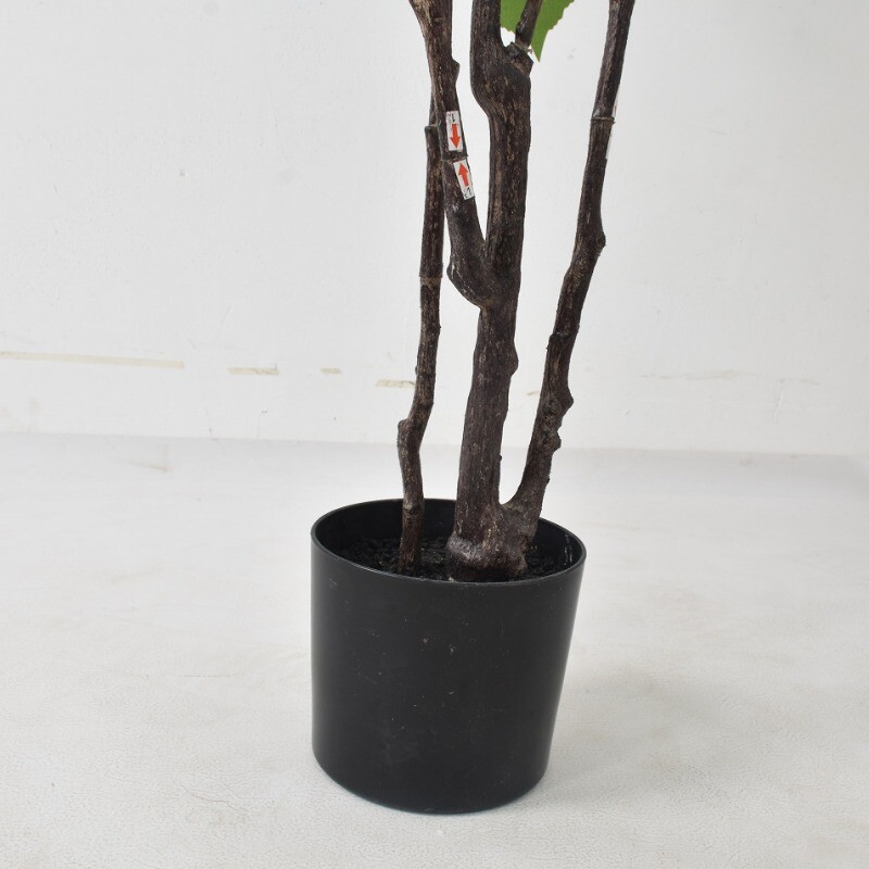 Hot selling imitation hydrangea tree potted living room mall hotel decoration