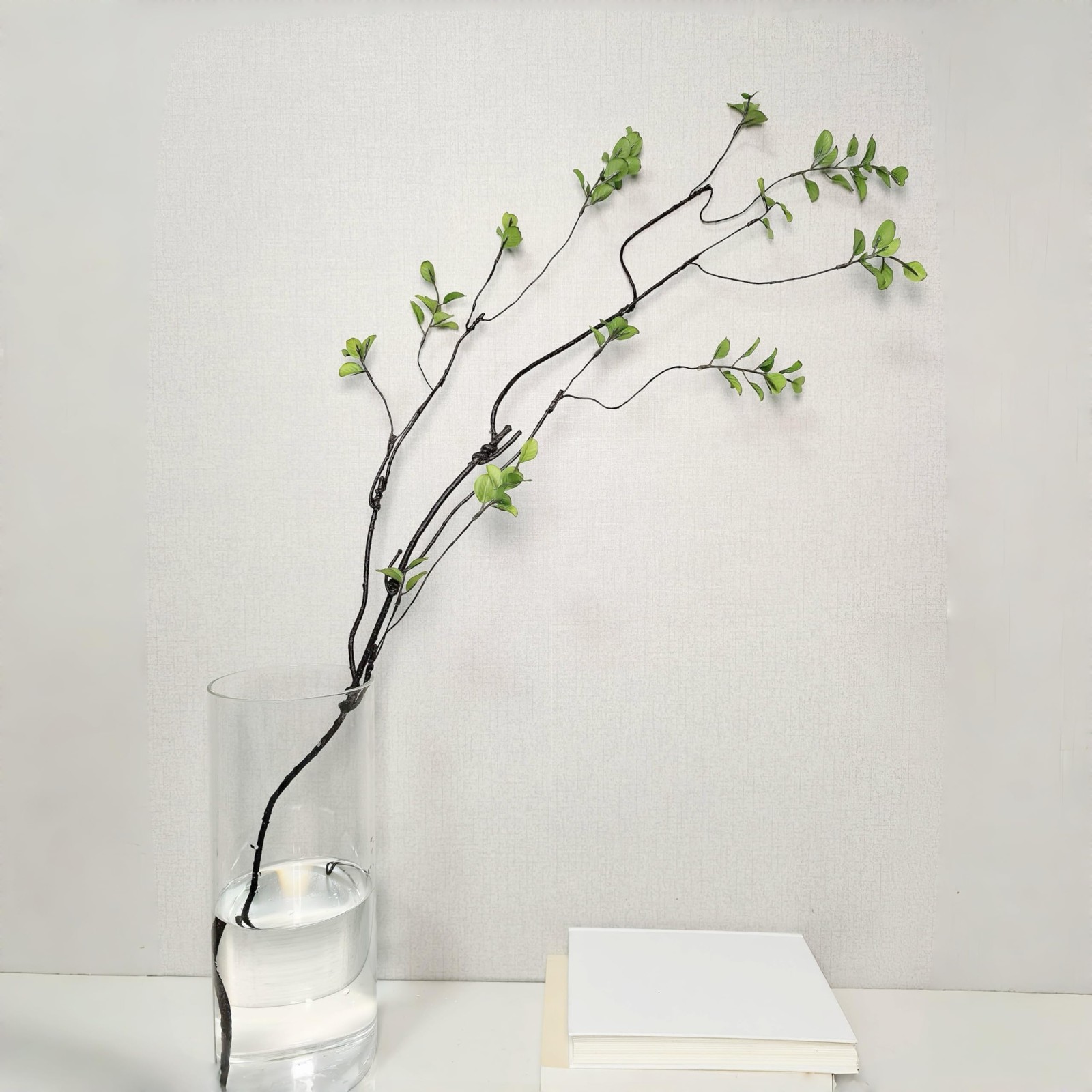 4pcs Long Faux Stems for vase,47.2 Inch Fake Branches for vase Filler Decorat…