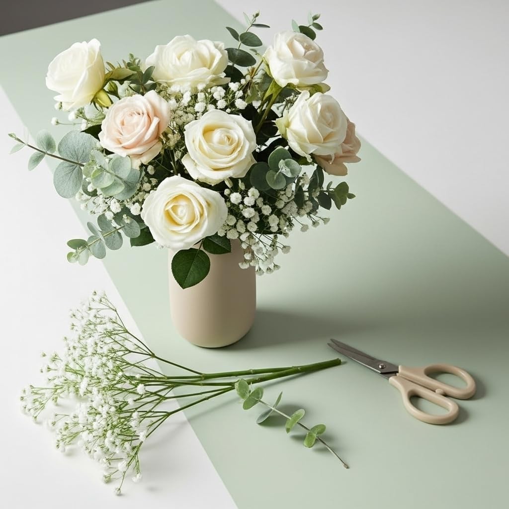 20× Baby Breath Artificial Flowers Gypsophila Faux White Flowers Outdooor Party