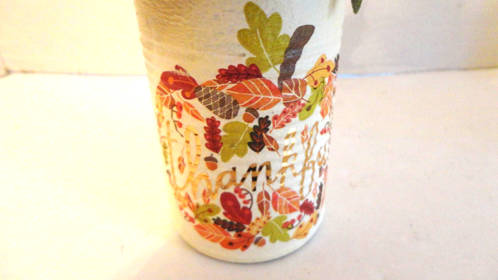 Autumn Floral Arrangement Thanksgiving~Tabletop~ 12 inches~ Handmade