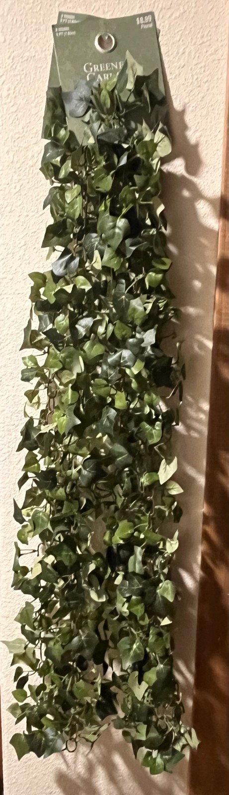 Set of 2 Artificial Ivy Garland 6ft, New, Never Used Hobby Lobby