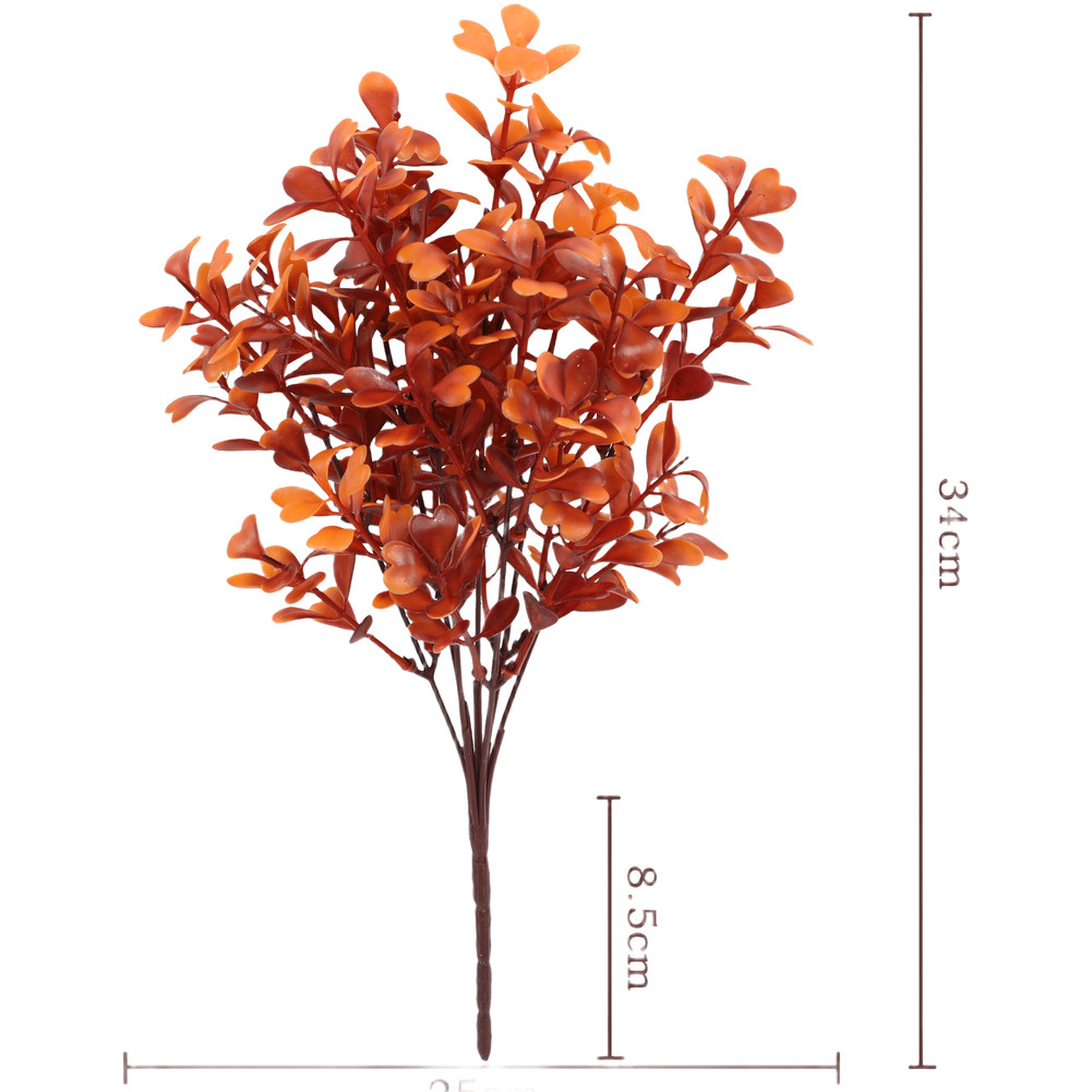 Plastic Autumn For fern Artificial Greenery Wall Decor for Weddings Photography