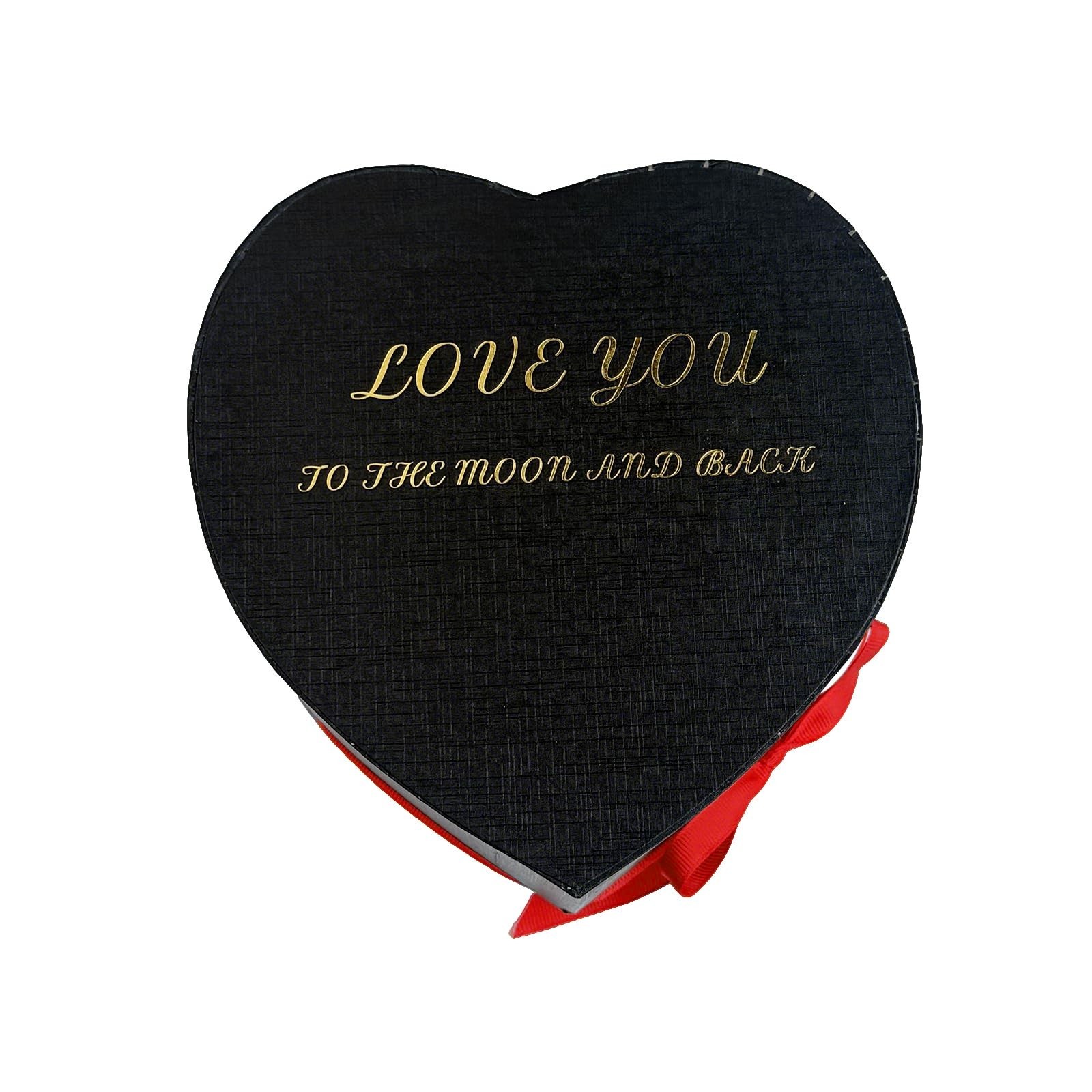 Heart-Shaped Box of 16 Red Preserved Roses | Romantic Gift, Ready to Gift, Elega