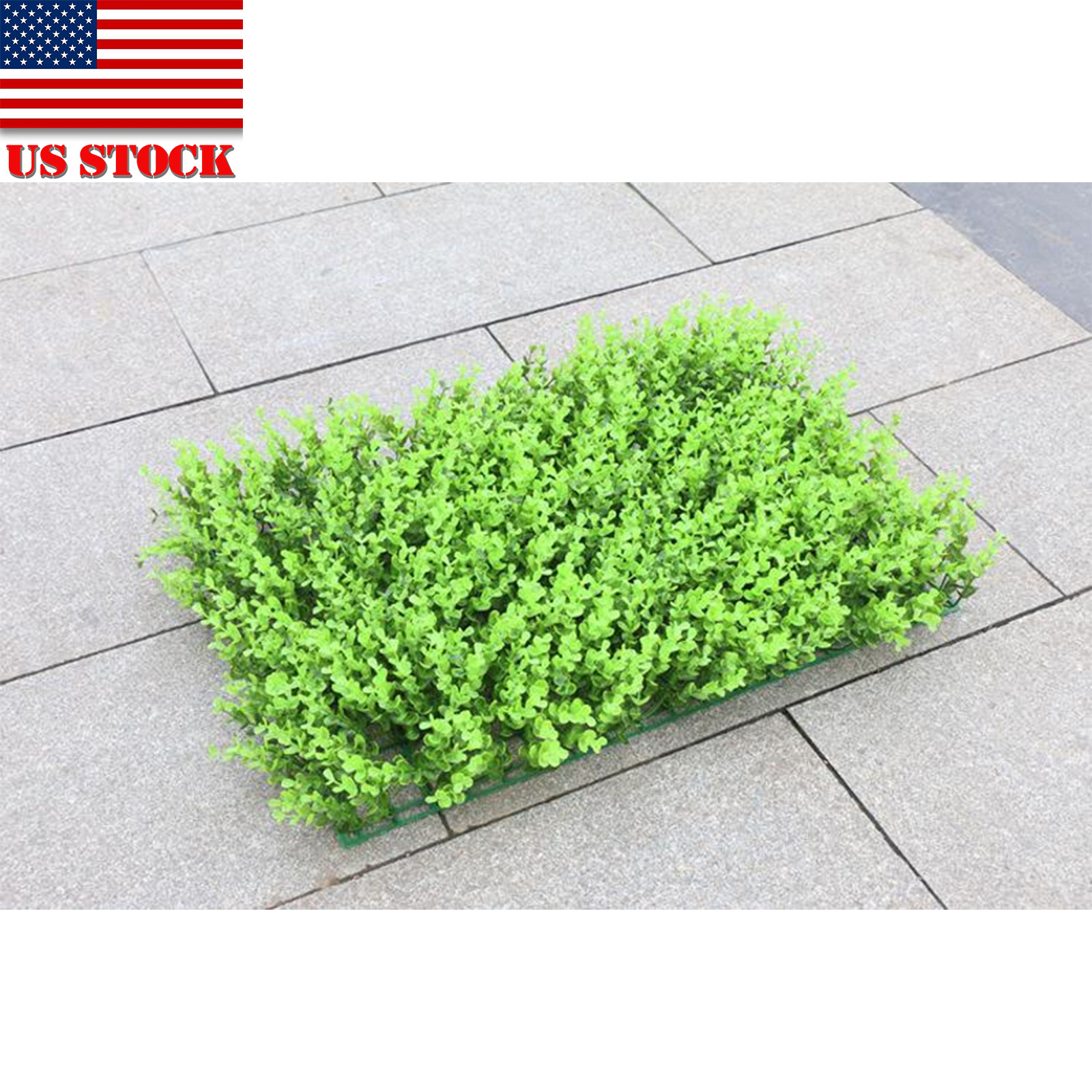 Background Wall Eucalyptus Decoration Plastic Grass Home Decor Panel 23.6×15.7in