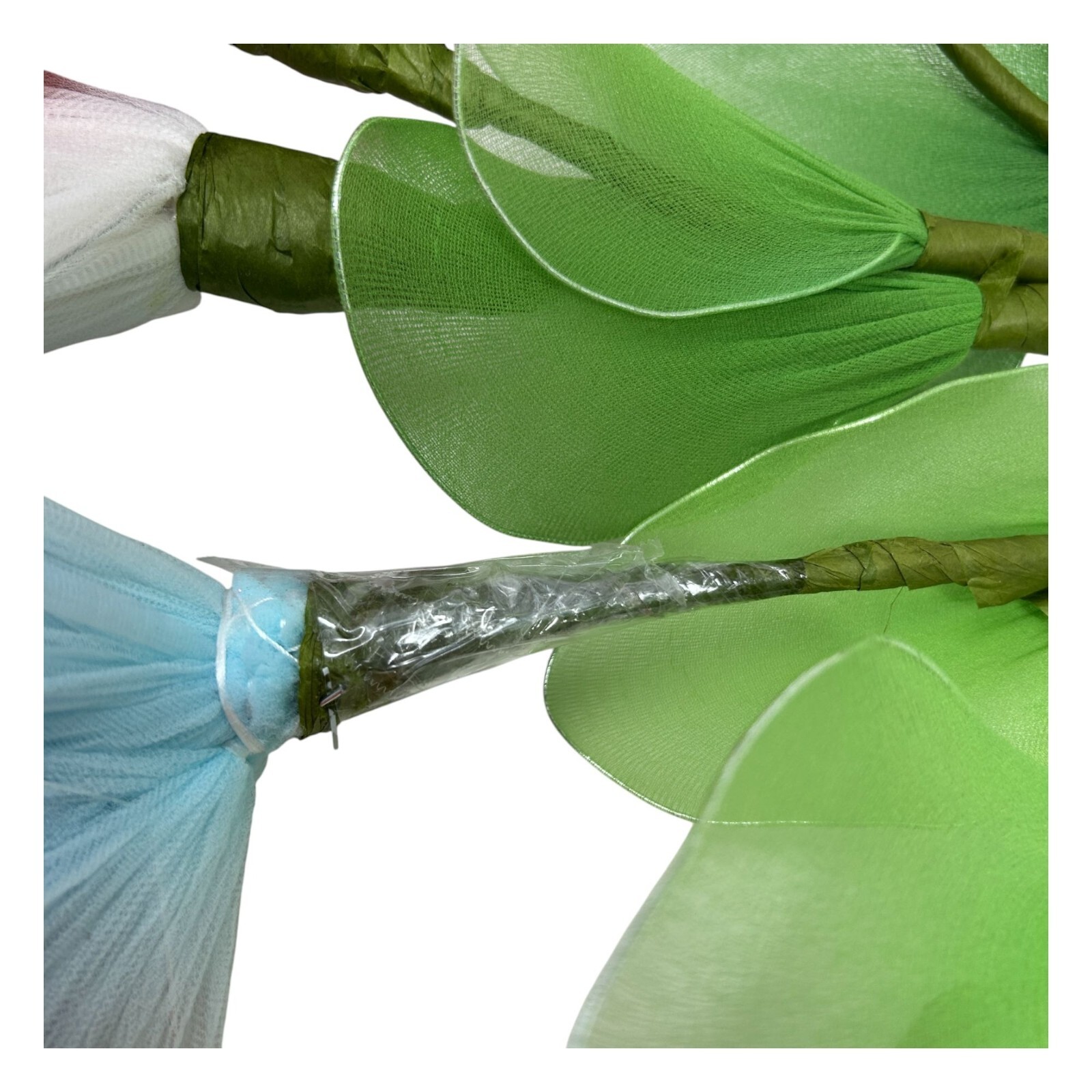 Handcrafted Artificial Multicolor Nylon Flowers Bouquet Home Event Decor
