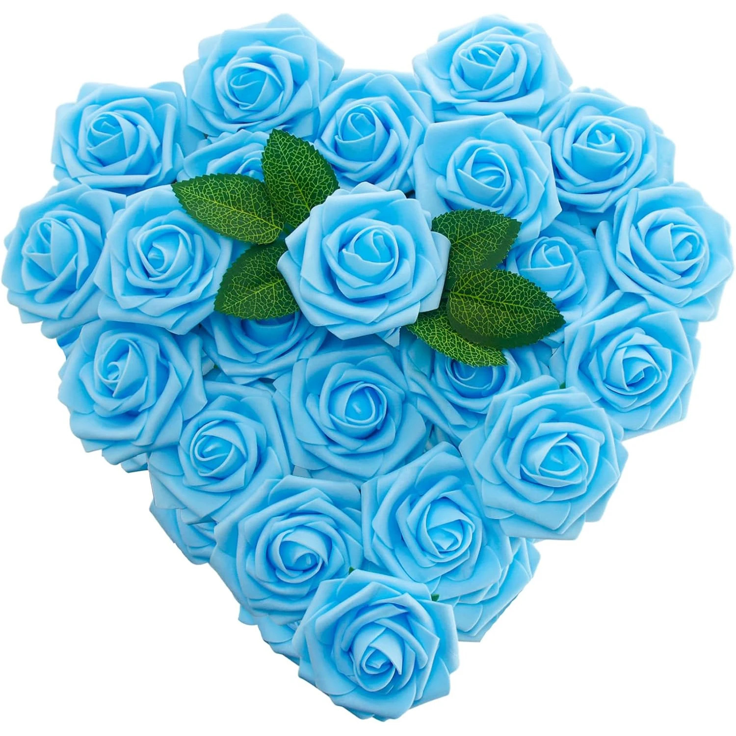 PE Foam Rose Artificial Flower Wedding Bride Bouquet Accessory Garland Home Vase