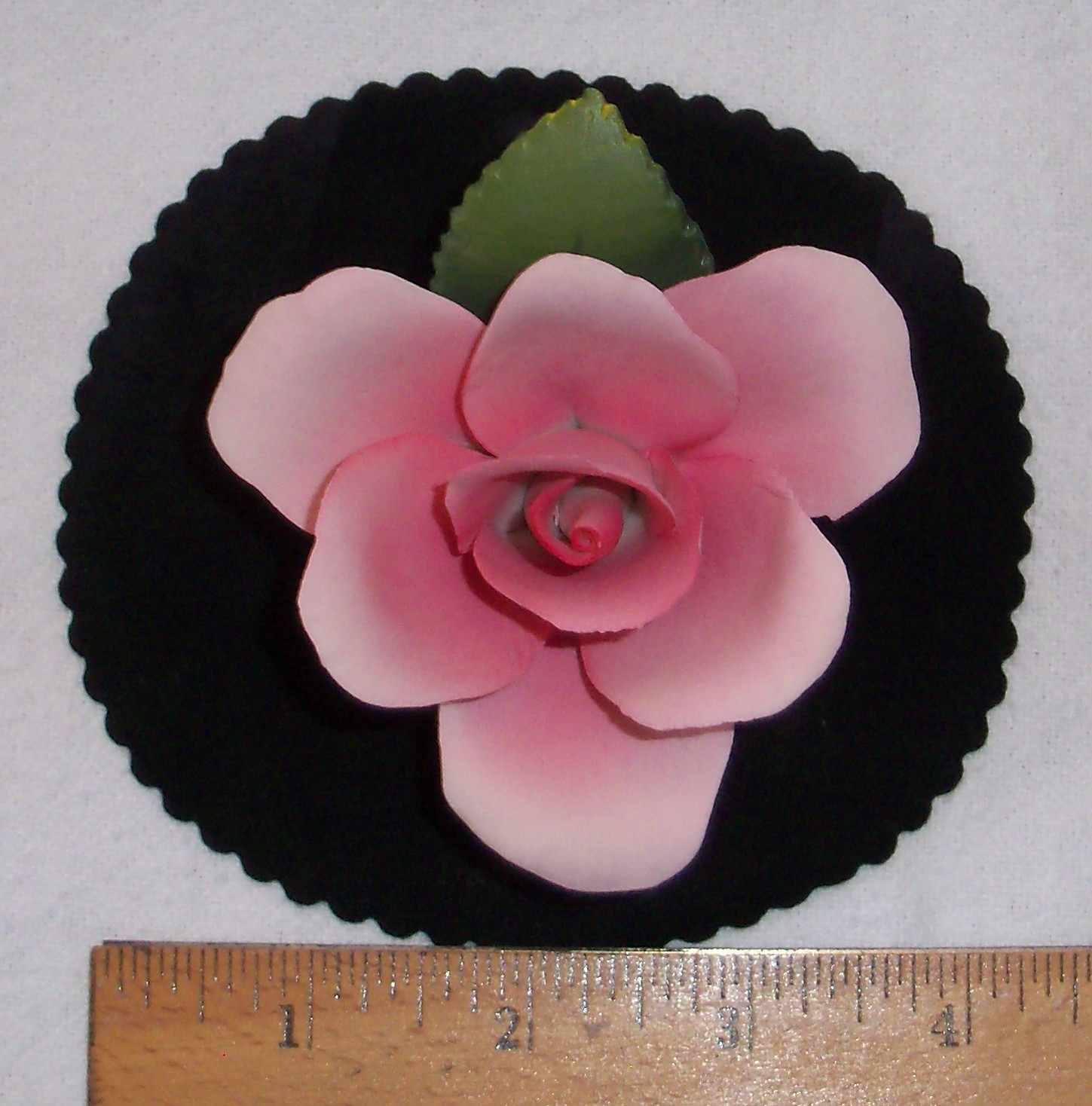 CAPODIMONTE PORCELAIN ROSE BY NAPOLEON OF ITALY – CLASSIC LADIES GIFT