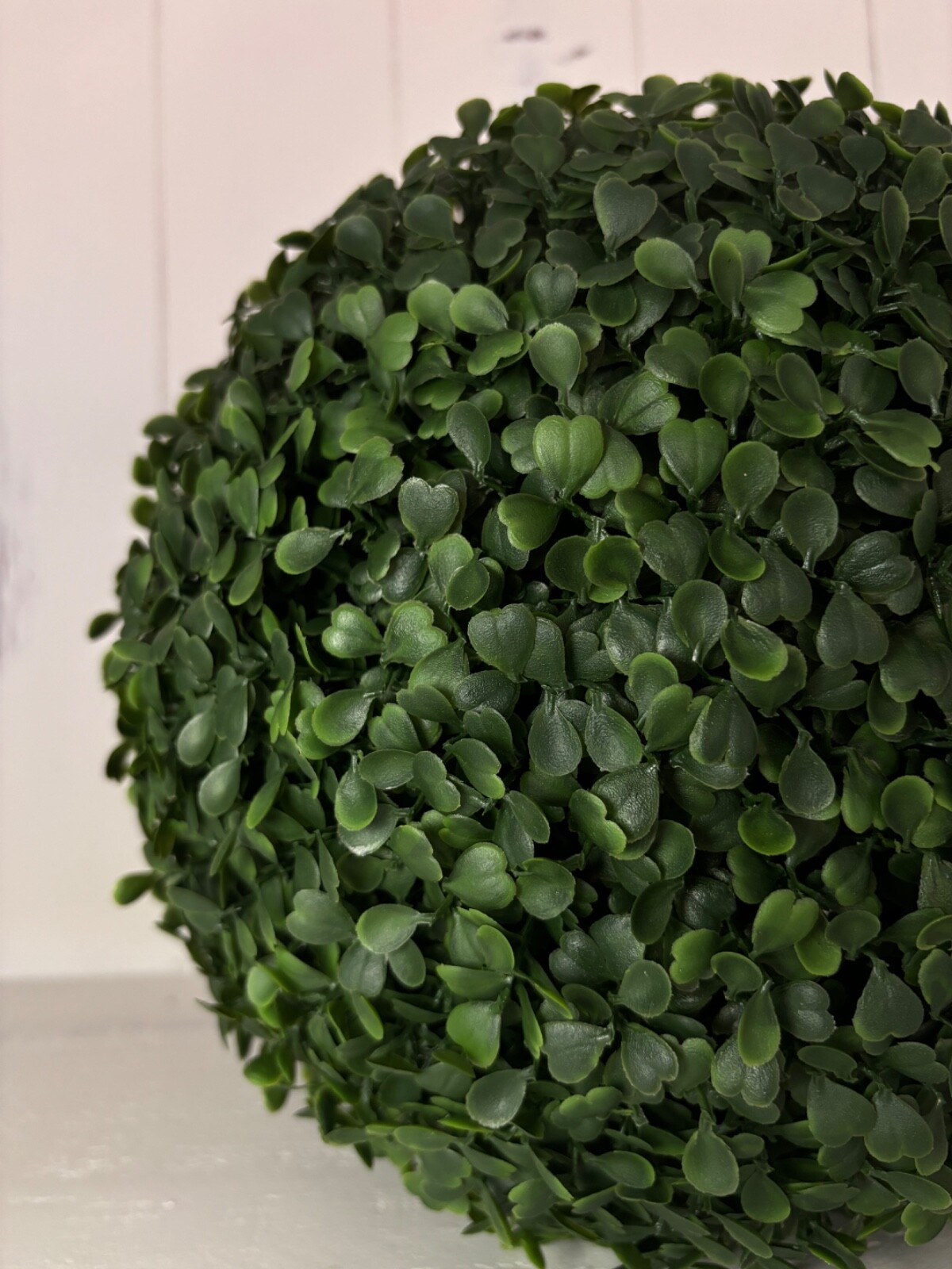 Wildwood & Cypress Artificial Boxwood Topiary Ball, The Kay, 17 in, UV Rated