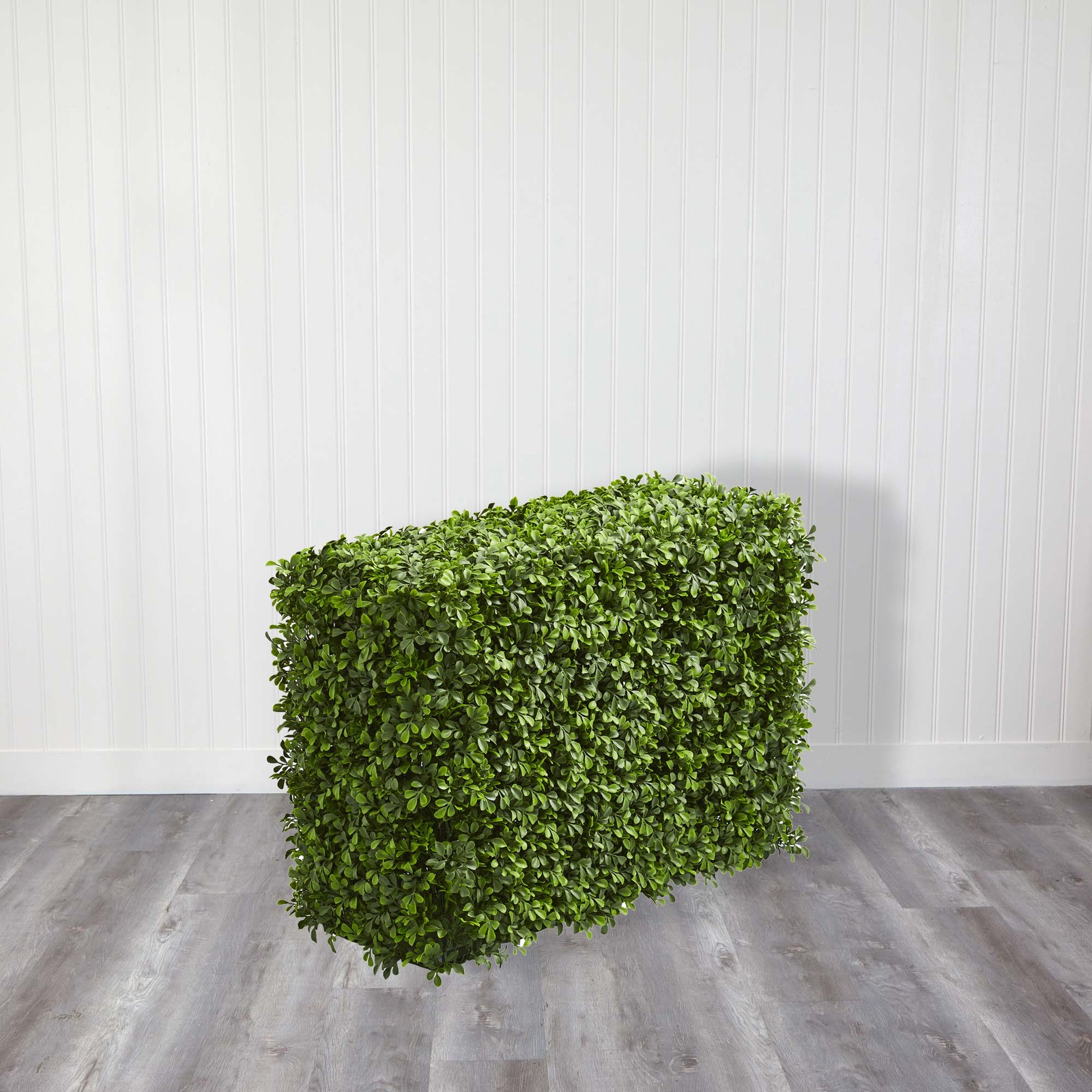 Nearly Natural 30″ Eucalyptus Artificial Hedge in Green