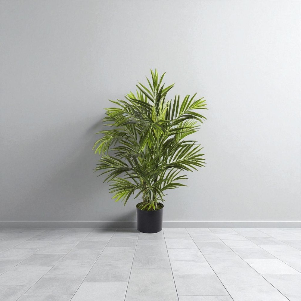 Nearly Natural Artificial Areca Palm Tree 2.5 ft. UV Resistant Indoor Outdoor