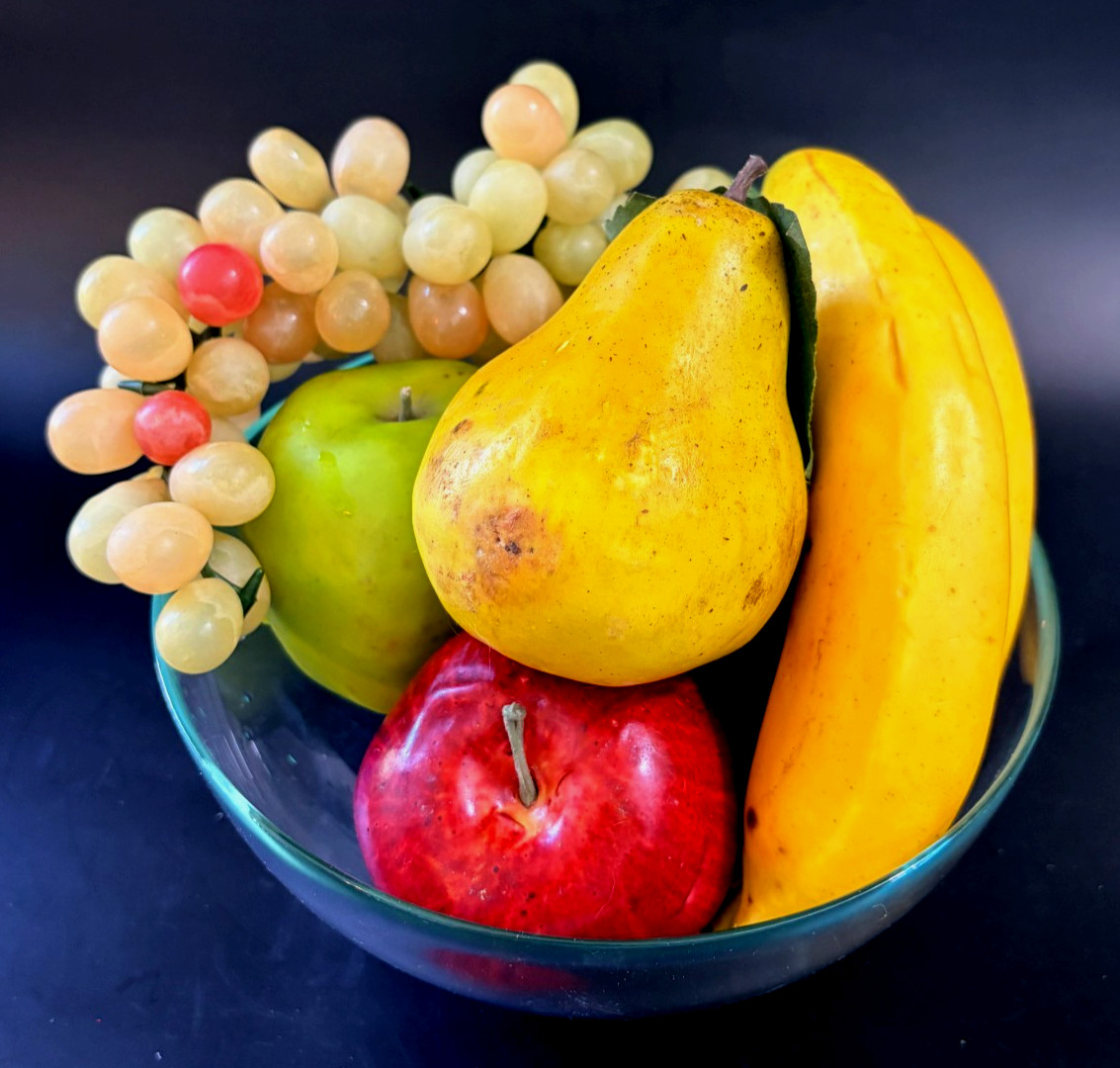 Modern Decorative Faux Fruit Set Realistic Kitchen Table Centerpiece Bowl Filler