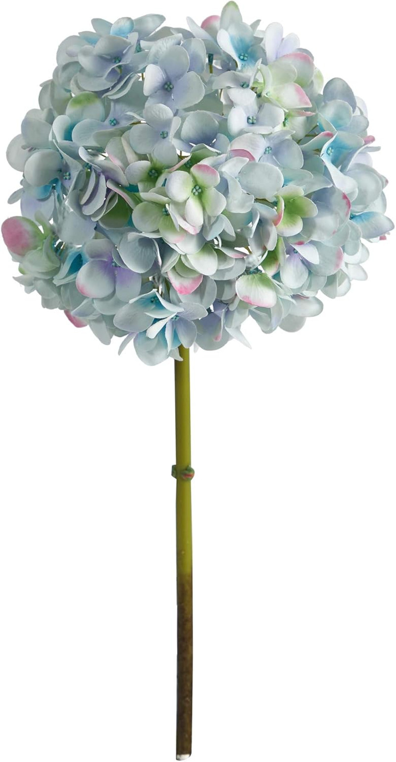 Set of 3 19-Inch Artificial Hydrangea Flowers for Elegant Decor