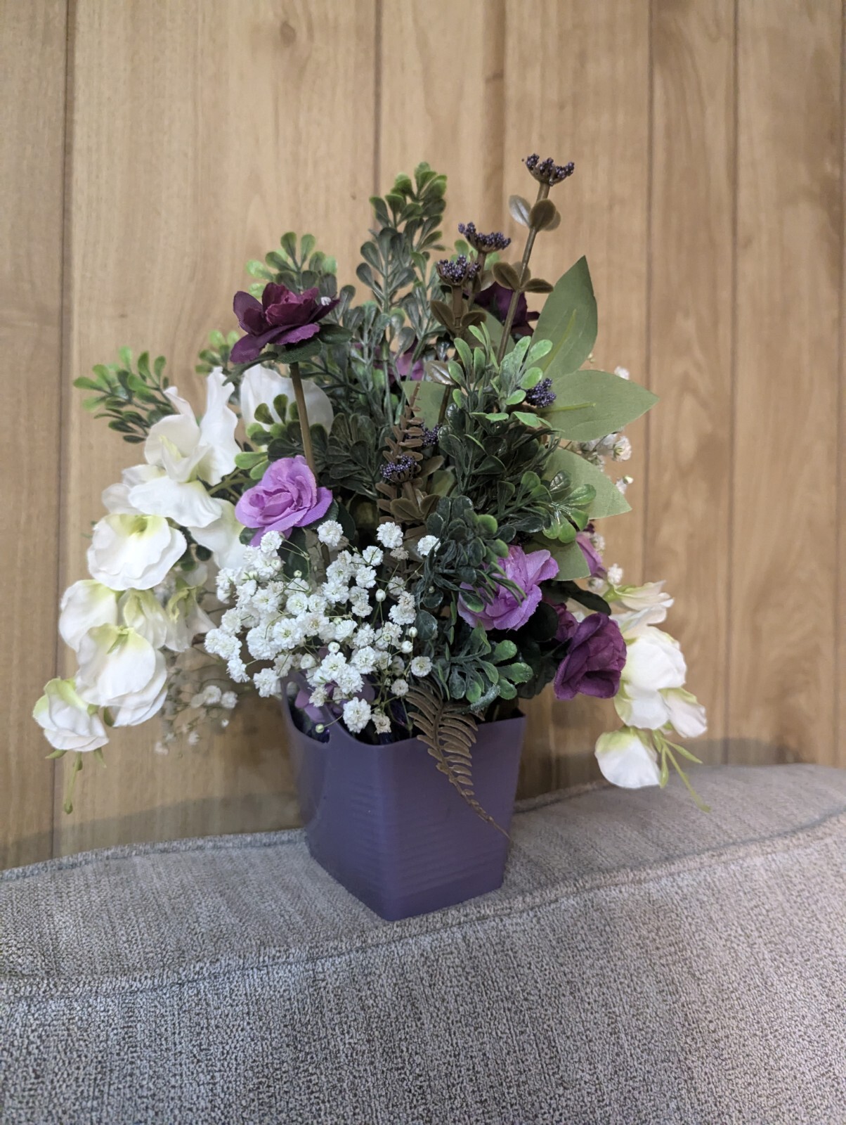 Countertop Floral purple roses Bathroom Custom Made Use With Croscill Chambord