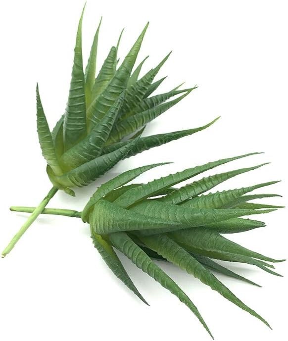Mini Artificial Succulent Plants Faux Aloe Bouquet for Home Garden Decor