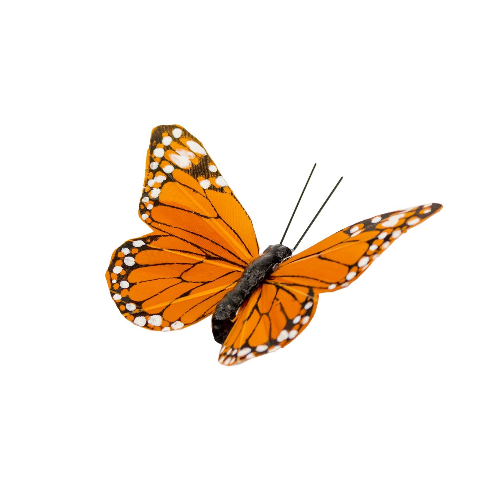 Wonderland Series Artificial Monarch Butterfly; Orange Butterfly ;Home and Ga…