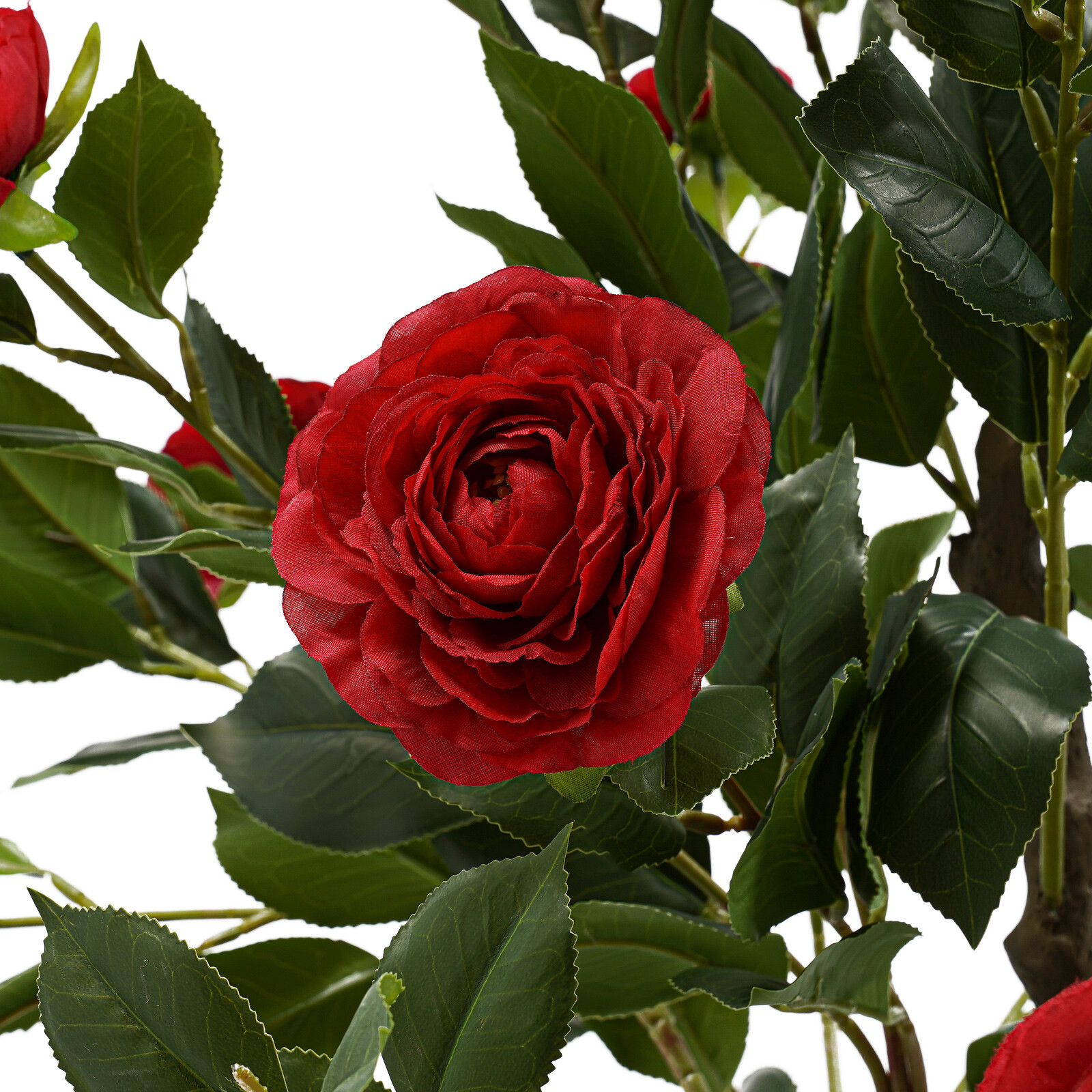 59in Artificial Camellia Tree Modern Home Decor (indoor/outdoor). Retail $65.08