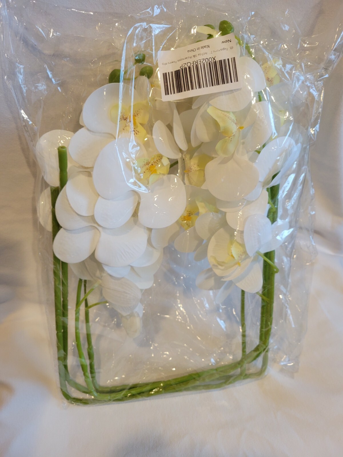 White Orchid Artificial Flowers