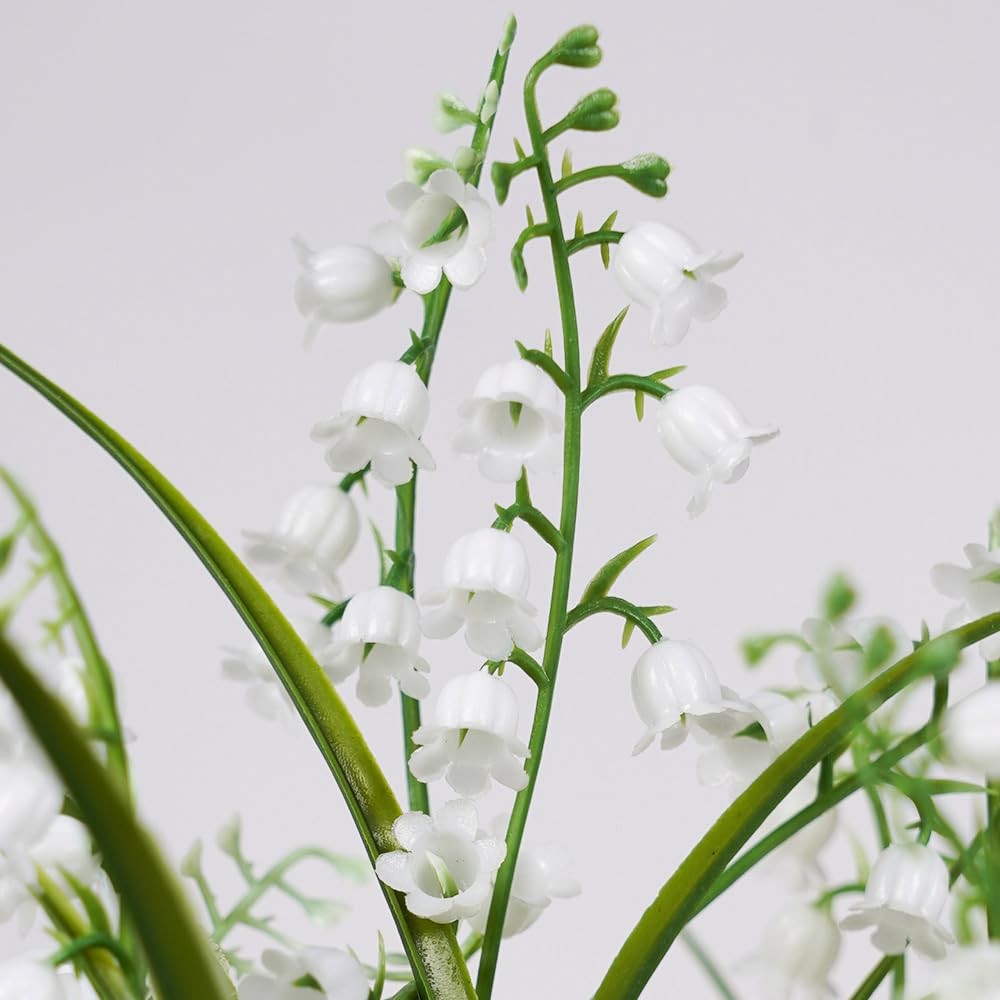 Melorca&Guilla Artificial Plants 6PCS 21.5“ Fake Tall Onion Grass,Faux Grass …