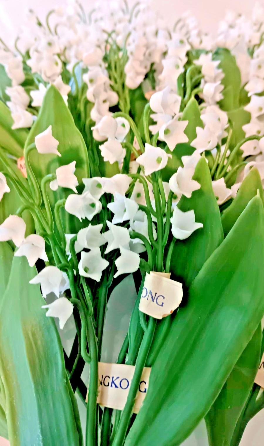 VTG 18 Pcs Artificial Lily of the Valley for Decor 8″ Inches Made in Hong Kong