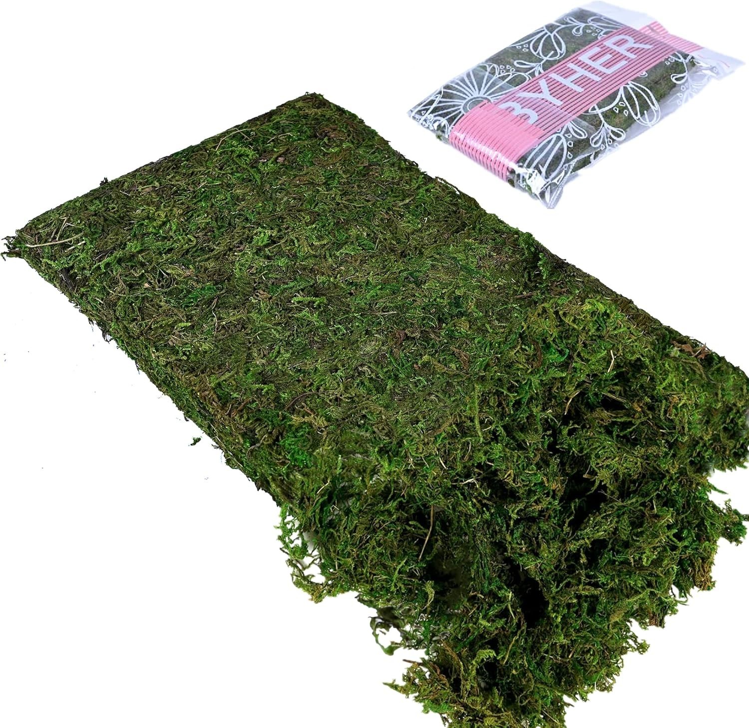 Decorative 3.5oz Faux Moss – Fade-Resistant Indoor Decoration for Any Occasion