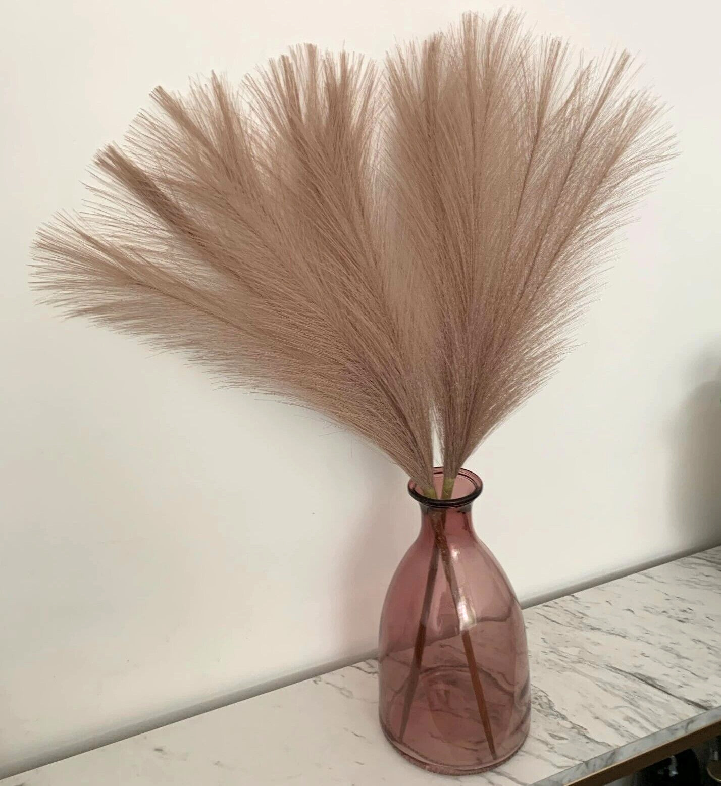 Home Bedroom Decoration Pampas Reed Grass Simulation Photo Drop Background 45cm