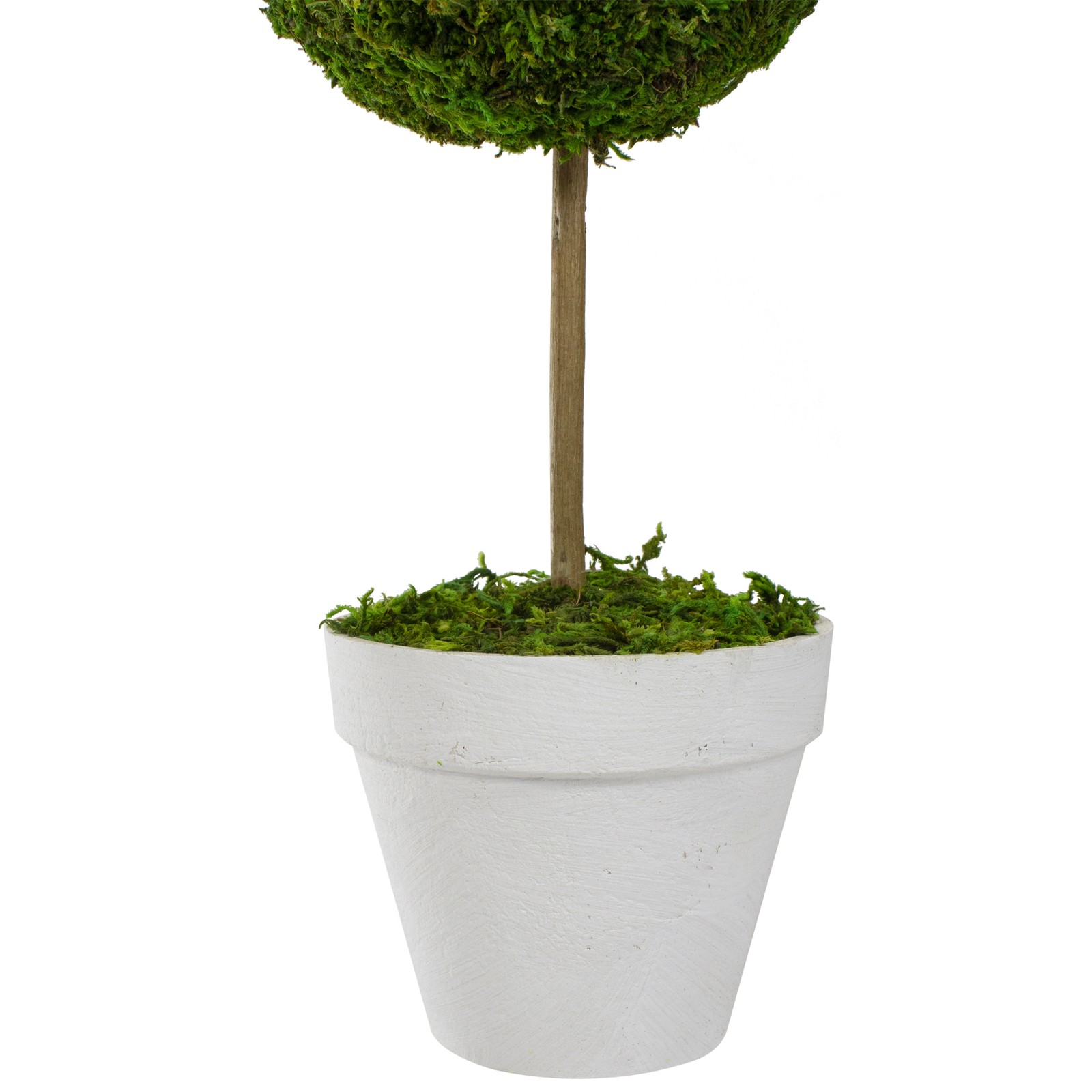 Northlight 15″ Green Reindeer Moss Ball Potted Artificial Spring Topiary Tree
