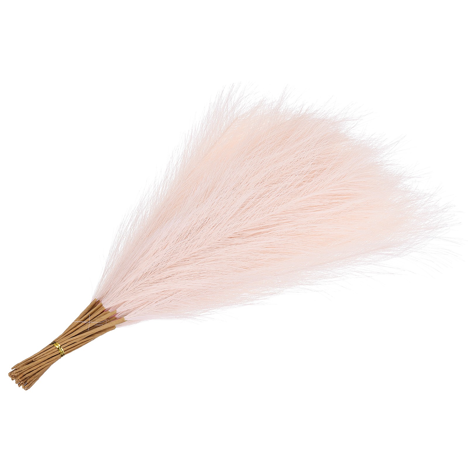 17.7in Pampas Grass Decor, 50pcs Artificial Pampas Grass Bulk, Pink