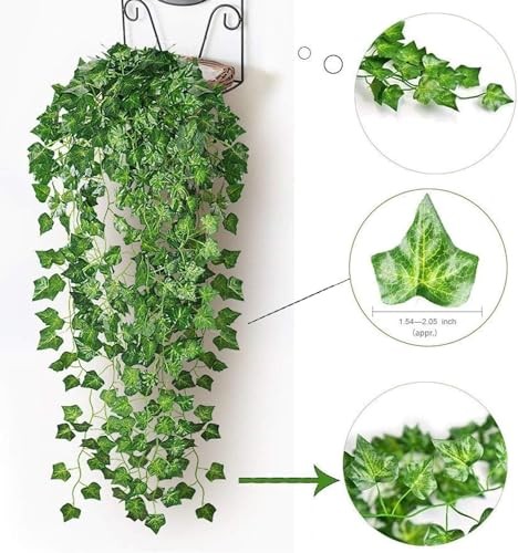 Fake Vines for Room Decor 48PCS Artificial Ivy Garland 336FT 48PCS Vines 12
