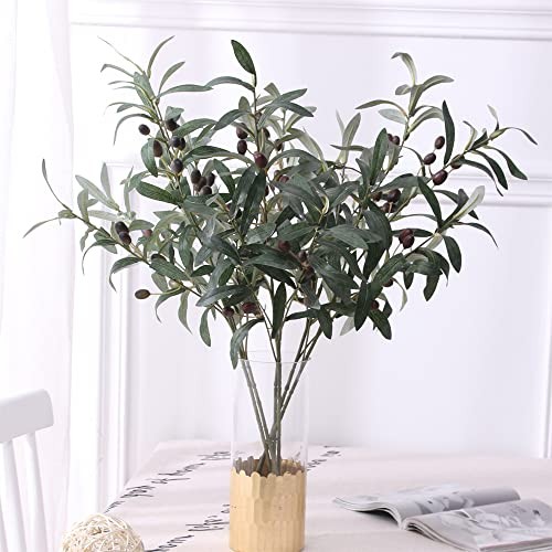 Olive Branches for Vases Artificial Olive Branches Faux Tree 28.7 Inches