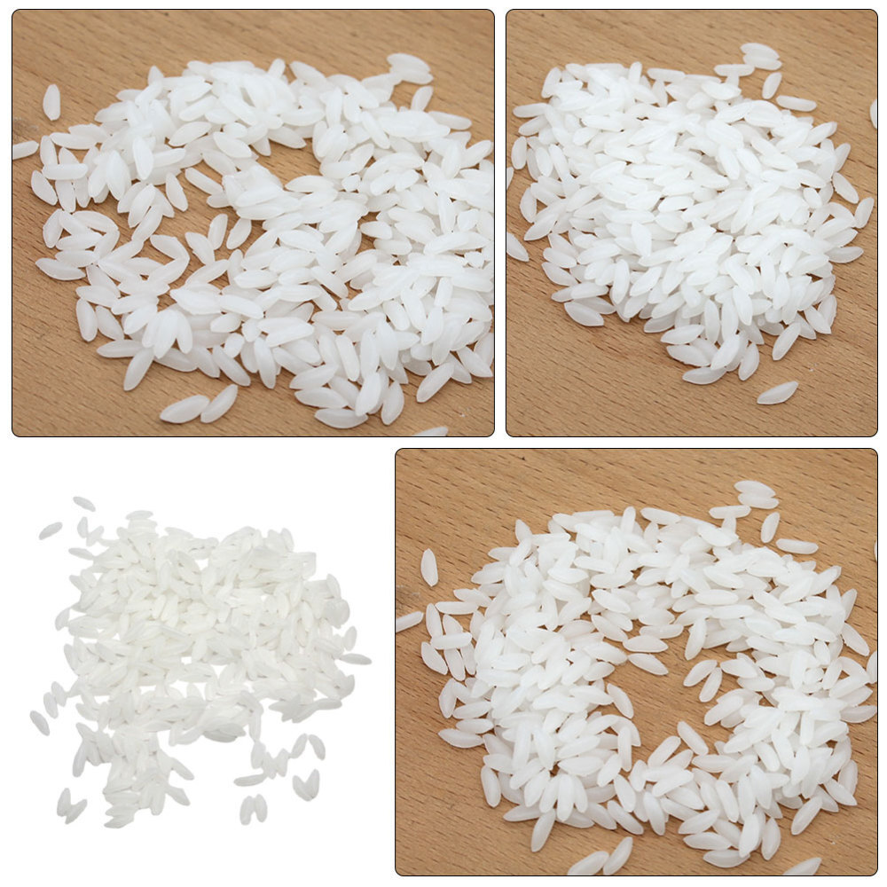 Simulation Rice Model Lifelike Craft Props Realistic Ornament Fake Food Display