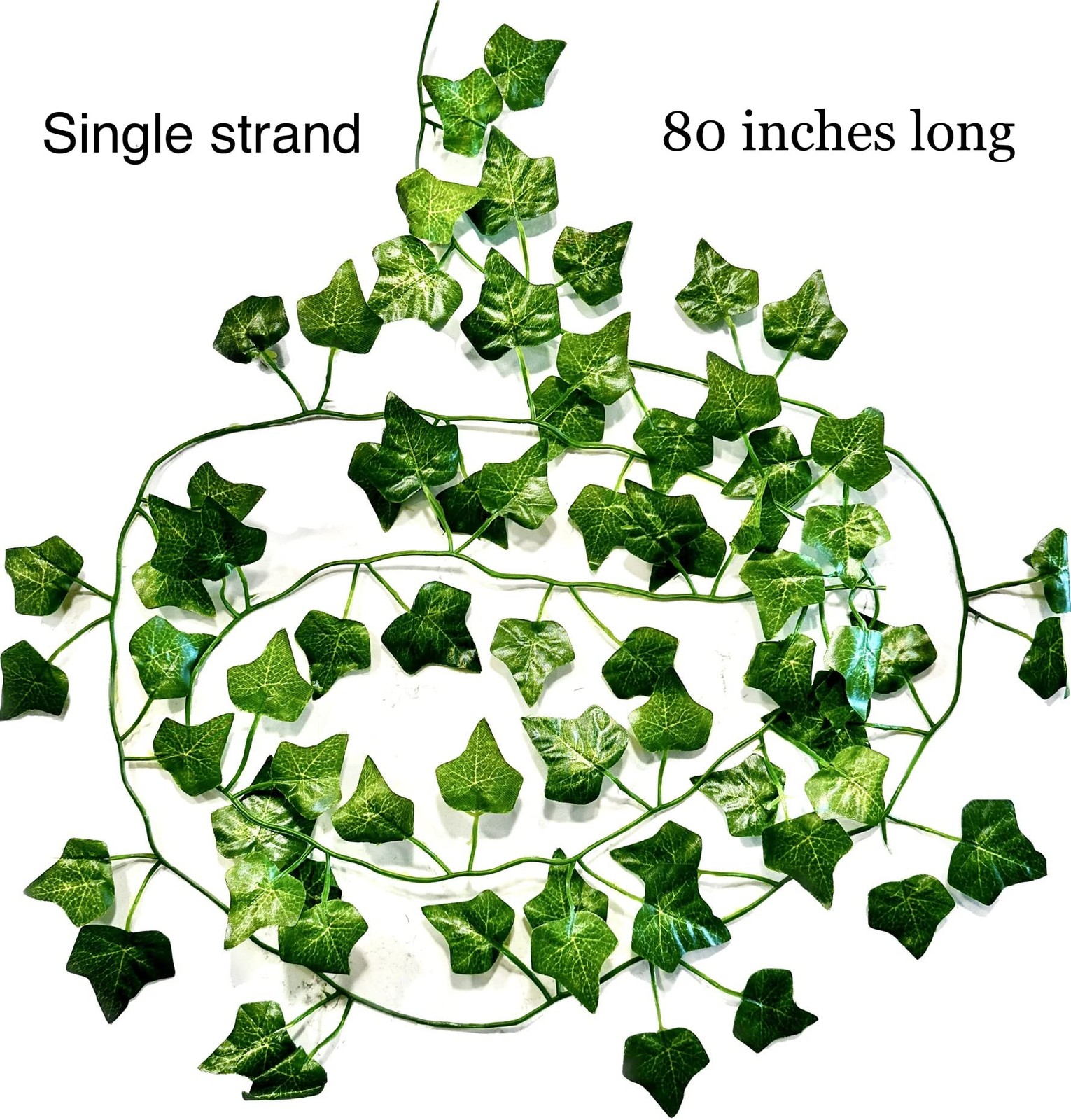 24 Pack (168Ft) Fake Ivy Garland Artificial Fake Vines Leaf Flower Balcony dé…