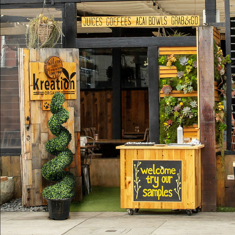 2Pcs 4FT Artificial Boxwood Spiral Tree W/Realistic Leaves Indoor Outdoor Office